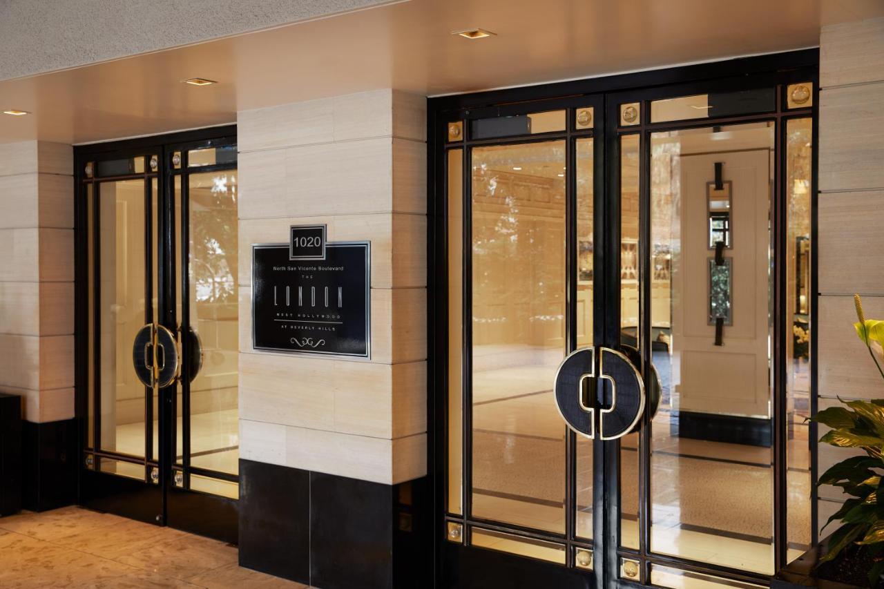 The London West Hollywood At Beverly Hills Exteriör bild The entrance to the hotel